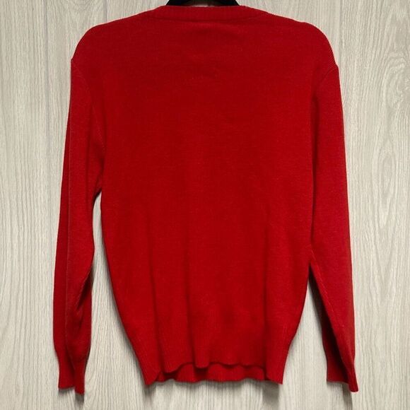 Vintage Sunday Comics Women’s Size Large Walt Disney Crewneck Sweater Holiday Fe - Picture 7 of 7